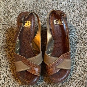 Platform Sandals - 4.5” heels with 1.5” platform.